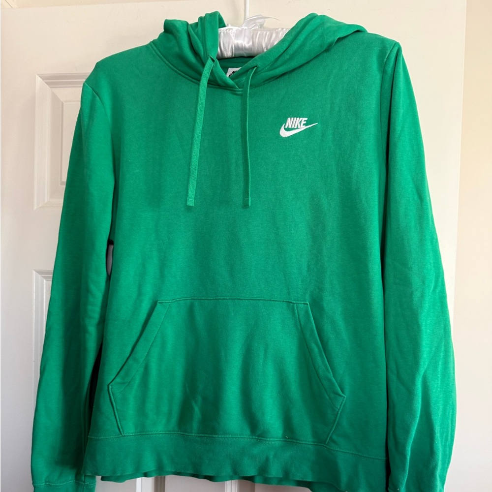 Nike Green Hoodie women’s L with Nike embroidered logo